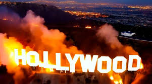 شهر فرشتگان در آتش سوخت